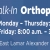 Walk-In Orthopedic Care
