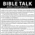 Bible Talk
