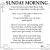 Sunday Morning