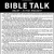 Bible Talk