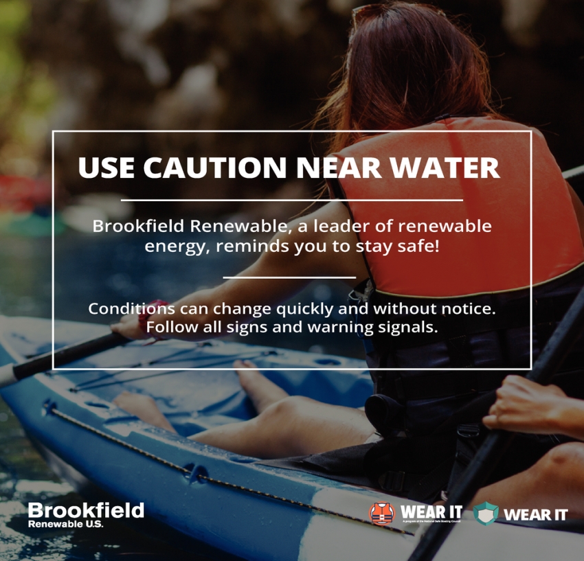 Use Caution Near Water