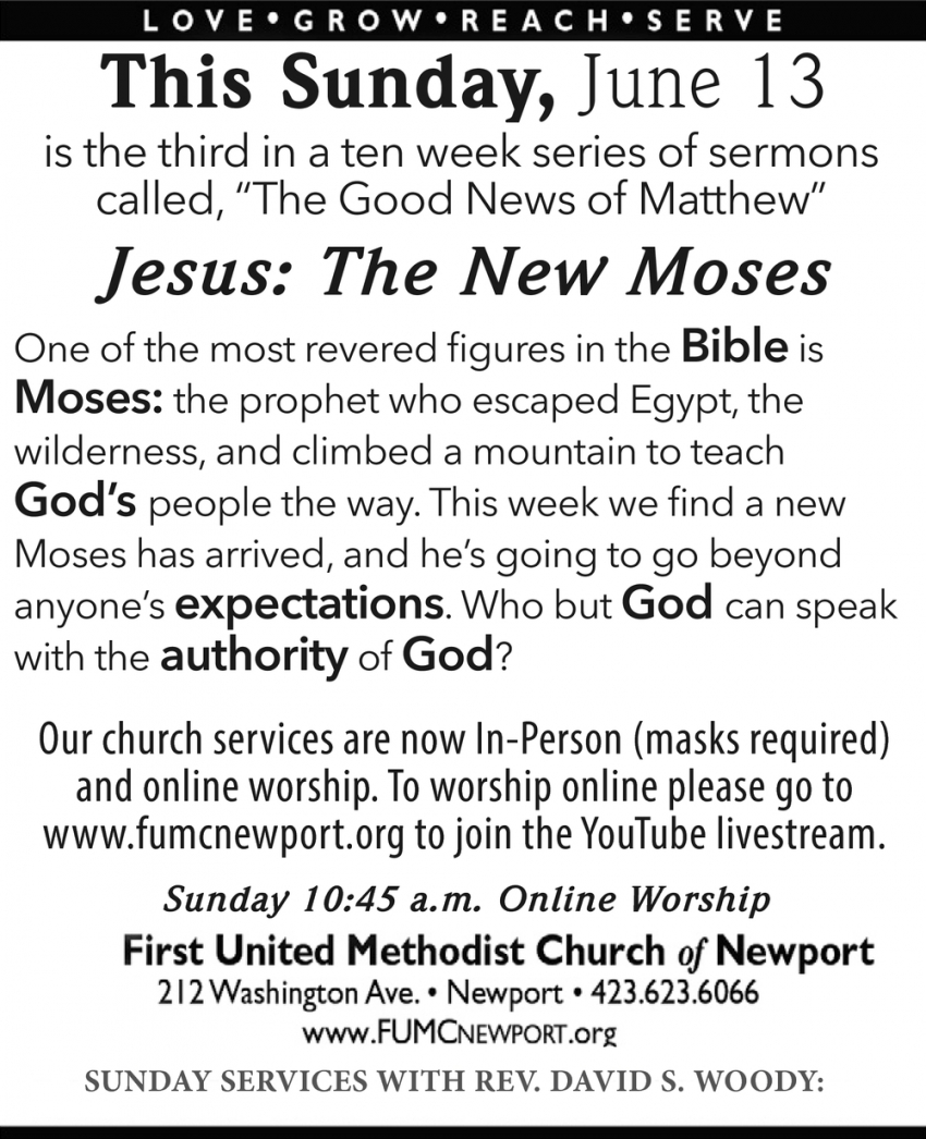 Jesus: The New Moses