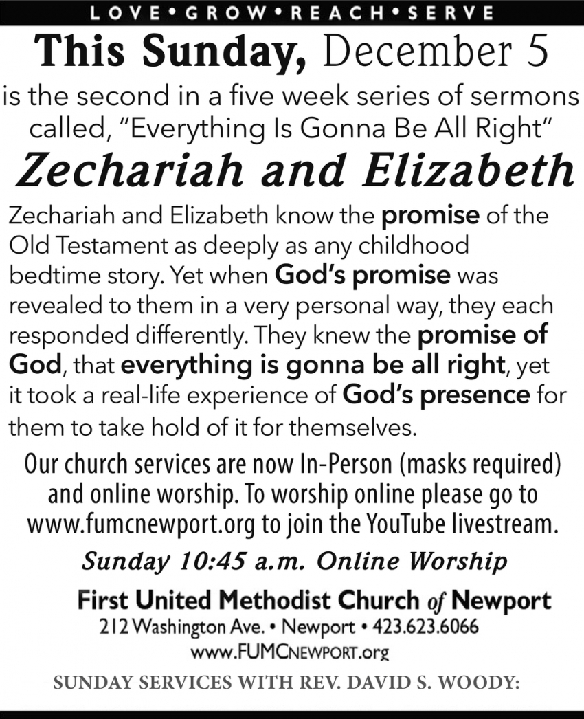 Zechariah And Elizabeth