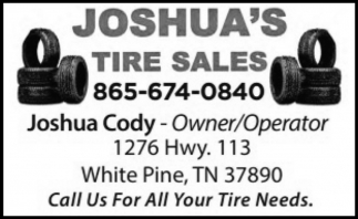 Joshua's Tire Sales