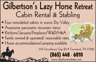 Gilbertson's Lazy Horse Retreat