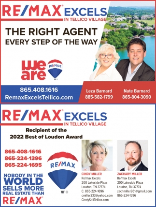 Re/Max Excels in Tellico Village