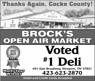 Brock's Open Air Market