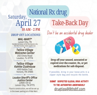 National Rx Drug Take-Back Day (April 27, 2024)