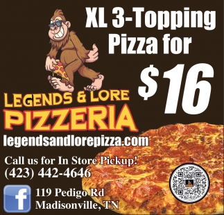 Legends & Lore Pizzeria
