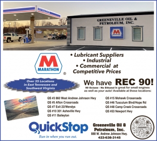 Quick Stop - Greeneville Oil & Petroleum