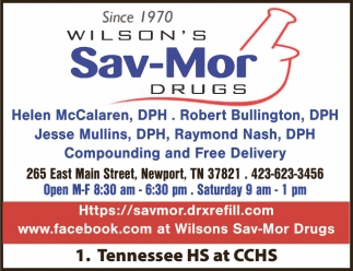 Wilson's Sav-Mor Drug
