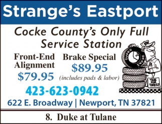 Strange's Eastport
