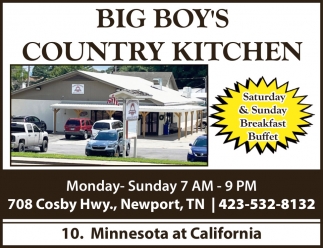 Big Boy's Country Kitchen