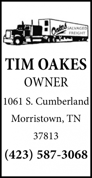 Oakes Salvaged Freight