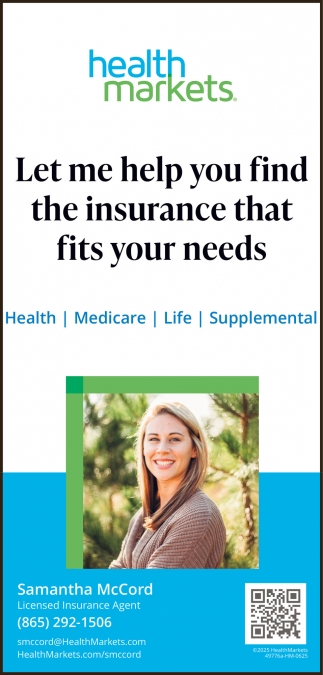 Samantha McCord - Health Markets