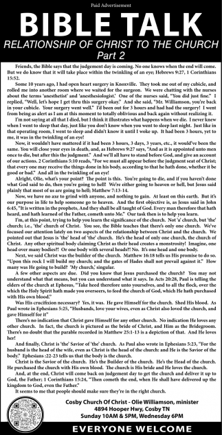 Cosby Church of Christ