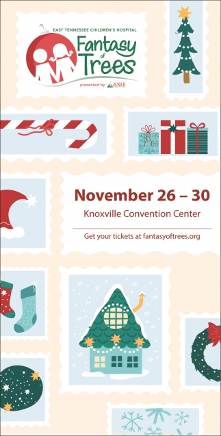 East Tennessee Children's Hospital Fantasy of Trees (November 26-30, 2025)