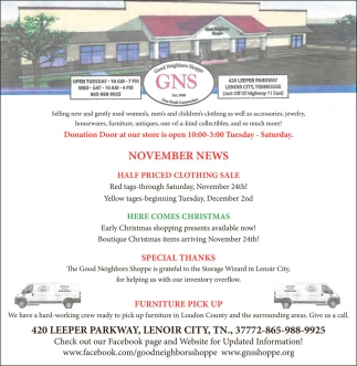 Good Neighbors Shoppe