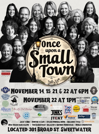 Once Upon a Small Town (November 14, 15, 21 & 22, 2025)