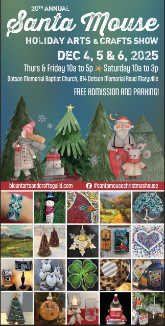 20th Annual Santa Mouse Holiday Arts & Crafts Show