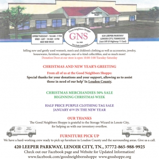 Good Neighbors Shoppe