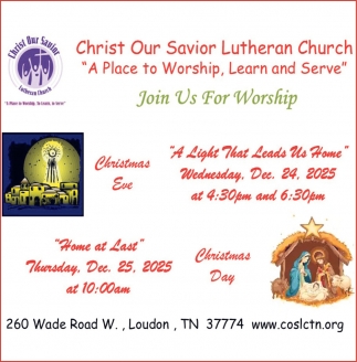 Christ Our Savior Lutheran Church - Loudon