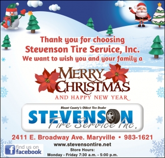 Stevenson Tire Service, Inc