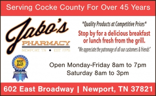 Jabo's Pharmacy