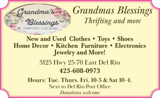 Grandma's Blessings