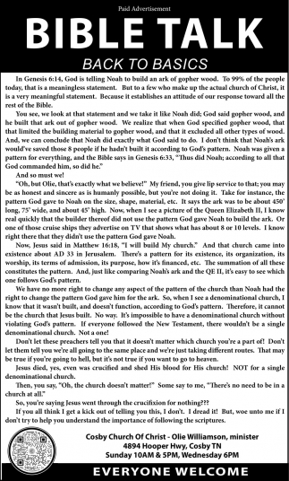 Cosby Church of Christ