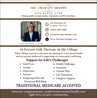 Therapy Shoppe - Lisa Baker, LCSW