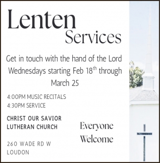 Christ Our Savior Lutheran Church - Loudon