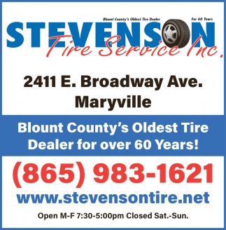 Stevenson Tire Service, Inc