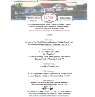 Good Neighbors Shoppe