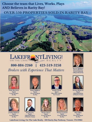 Lakefront Living on The Lake Realty