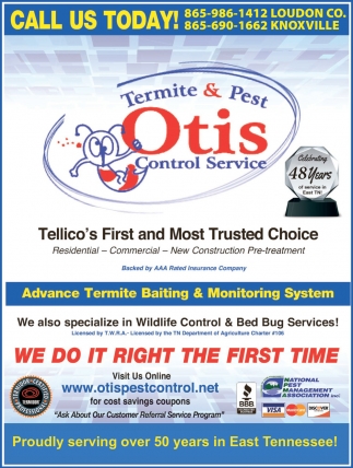 Otis Termite & Pest Control Service, Inc.