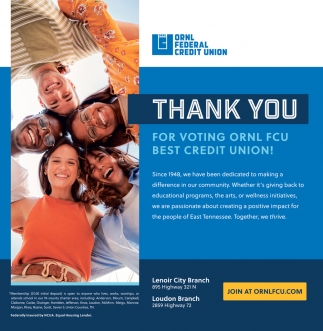 ORNL Federal Credit Union