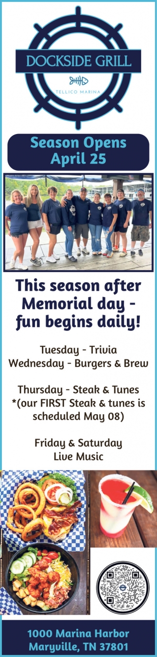 Dockside Grill Tellico Marina