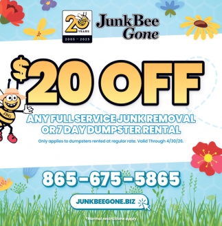 Junk Bee Gone - Paper Bee Gone