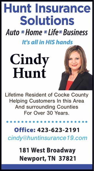 Hunt Insurance Solutions - Cindy Hunt