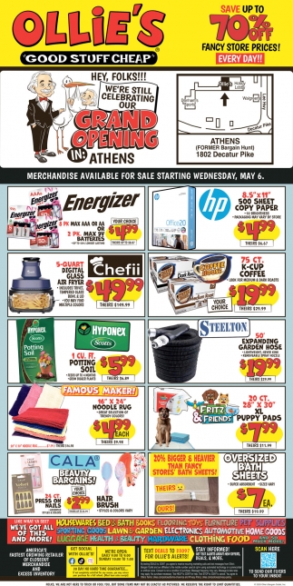 Ollie's Good Stuff Cheap