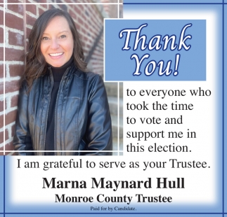 Monroe County Trustee: Marna Maynard Hull