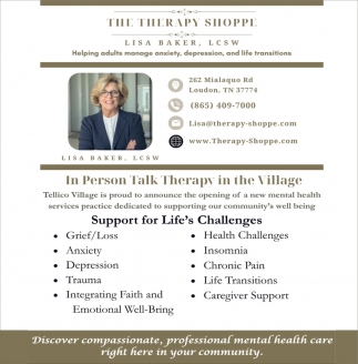 Therapy Shoppe - Lisa Baker, LCSW