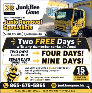 Junk Bee Gone - Paper Bee Gone