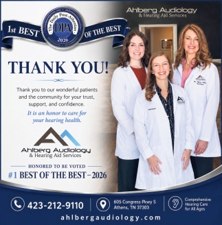Ahlberg Audiology & Hearing Aid Services
