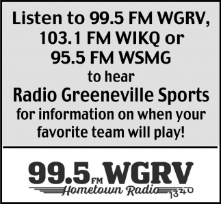 99.5 WGRV FM