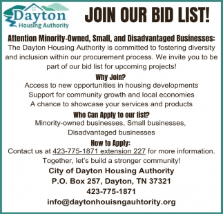 Dayton Housing Authority
