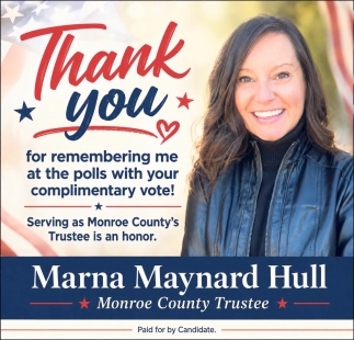 Monroe County Trustee: Marna Maynard Hull