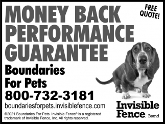 Invisible Fence Brand by Boundaries For Pets