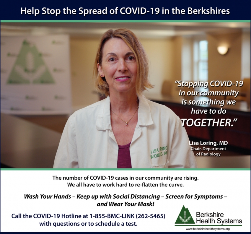 Stop The Spread of COVID-19, Berkshire Health Systems - COVID-19 ...